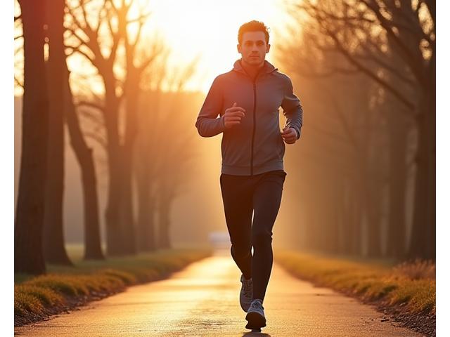 Deportistas entrenando en un día soleado de invierno en Madrid