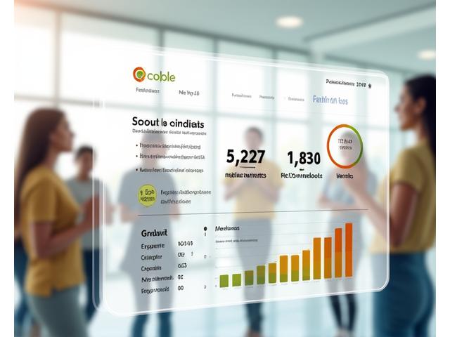 Gráfico vibrante mostrando estadísticas de crecimiento de la comunidad de salud articular de Ópalo Diaria.