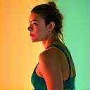 Retrato de Laura Sánchez, Instructora de movimiento de Ópalo Diaria.