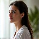 Retrato profesional de la Dra. Sofía Ramos, osteópata y experta en bienestar holístico. Sonrisa cálida y fondo de consultorio moderno con toques naturales.