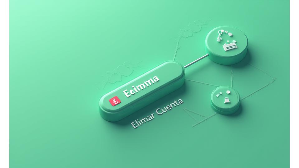 Visualización de un proceso de desconexión digital seguro y ordenado, con iconos de privacidad